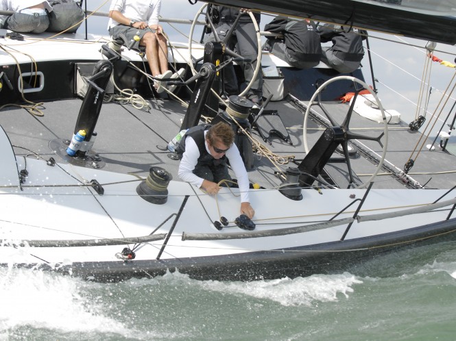Day Two at the Cowes Week 2010 regatta - BOB IRC class zero - Copyright Rick Tomlinson