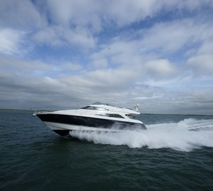 Fairline Motor Yacht Squadron 78 Custom at the Mandurah Boat Show 2010
