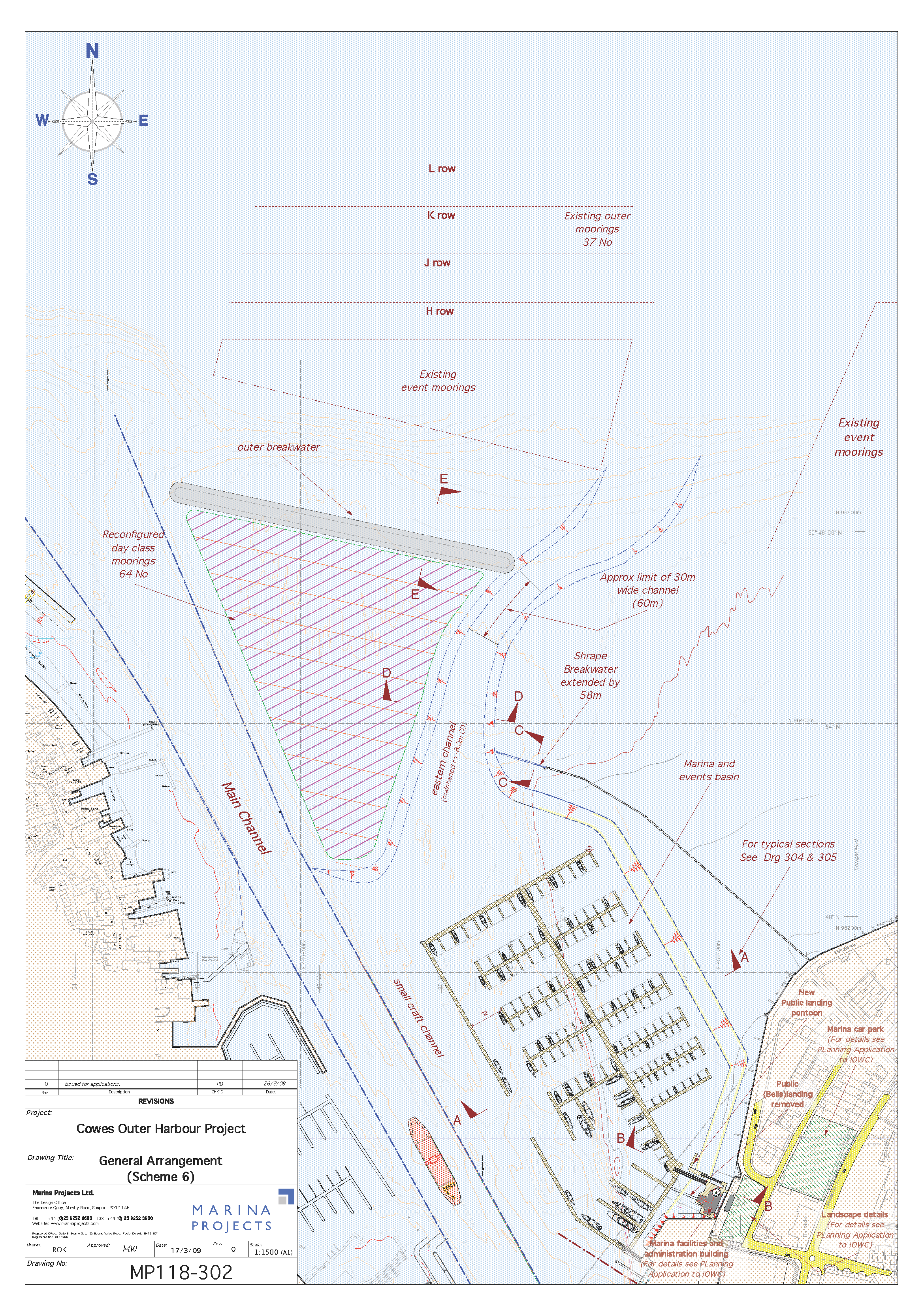 Latest Cowes Outer Harbour Plan — Yacht Charter & Superyacht News