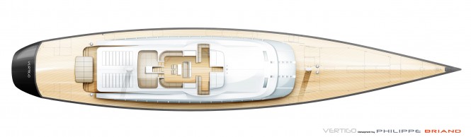 Philippe Briand 220 Deck plan - Image courtesy of Philippe Briand