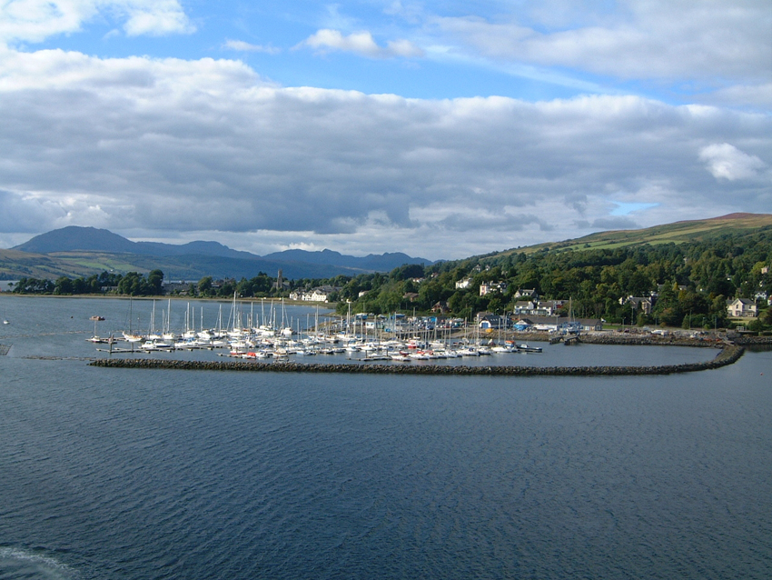 yacht marinas west coast scotland