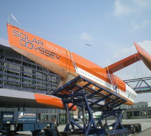 SOLAR ODYSSEY trimaran to be launched at the Grand Pavois Boat Show