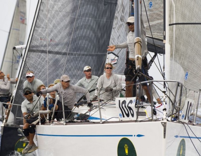 Sailing Yacht YASHA Rolex Swan Cup 2008 - Image credit to Rolex_Kurt Arrigo
