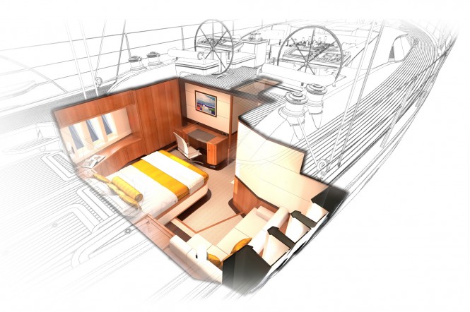 Sailing yacht Oyster 885 - Photo Credit Oyster Marine