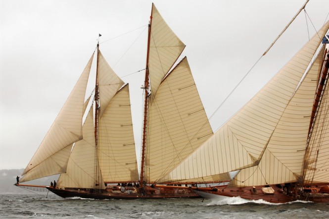 Super Sailing Yachts at the The Pendennis Cup 2010