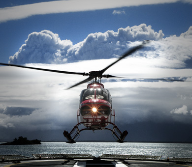Superyacht Atmosphere Helicopter – A taste of Chile 