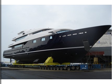 Superyacht Cloud 9 at the ACA Marine Superyacht Cloud 9 at the ACA Marine