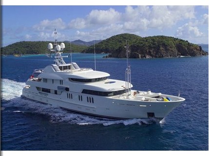 Superyacht Solemar repainted at ACA Marine Superyacht Solemar repainted at ACA Marine
