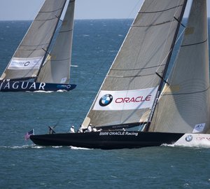 BMW ORACLE wins The Trafalgar Cup around Isle of Wight