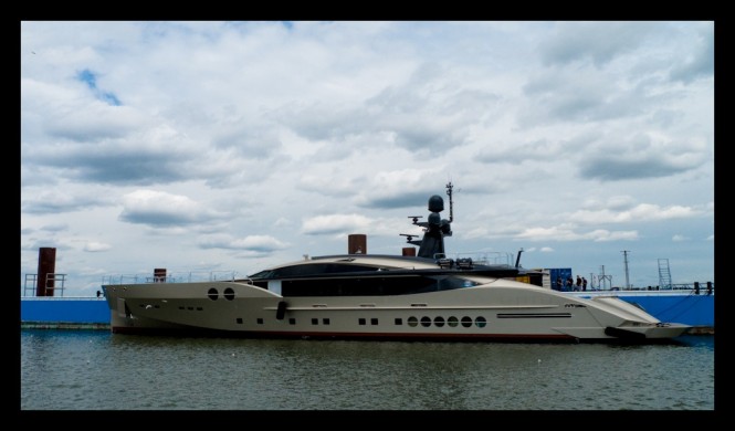 Palmer Johnson PJ 170 PJ-501 superyacht launched at Solent refit Facility