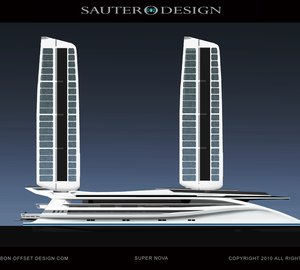 The Super Nova 60 m Superyacht by Sauter Carbon Offset Design - the Worlds First Carbon Neutral Megayacht