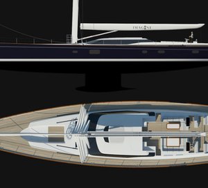 Super Sailing Yacht IMAGINE II (AY40) by Alloy Yachts Sails!