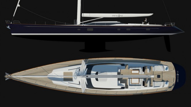 Yacht Imagine II - General Arrangement