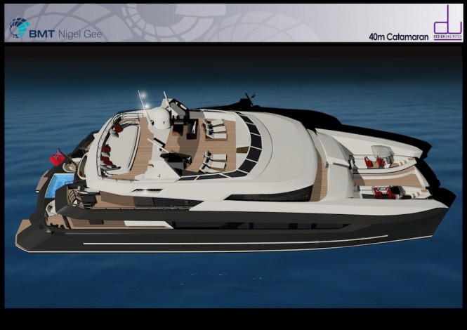 BMT Nigel Gee designed catamaran to be built by Sunreef Yachts - Image coutesy of Emmett & Smith