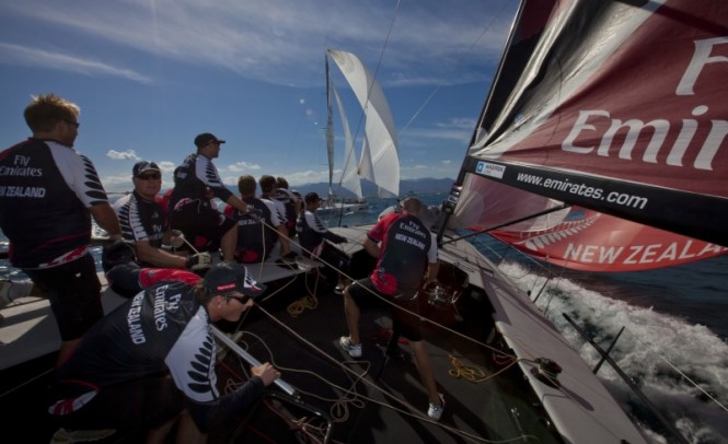 Emirates Team New Zealand - Photo Credit Stefano Gattini Studio BorlenghiAudi MedCup Emirates Team New Zealand - Photo Credit Stefano Gattini Studio BorlenghiAudi MedCup