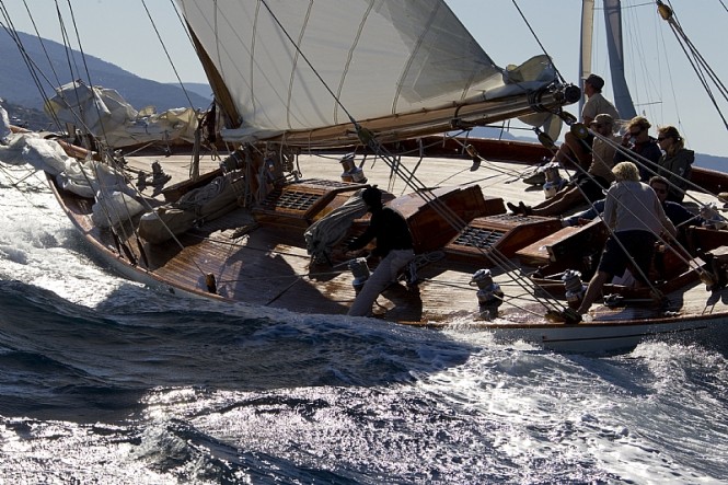 Sailing yacht HALLOWEEN - COTRE MARCONI WILIAM FIFE - Photo credit Rolex Carlo Borlenghi