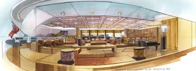 Proteksan Turquoises' new 74-meter superyacht design by Andrew Winch