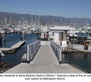 First stage of the Santa Barbara Marina upgrade completed