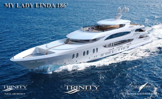 Superyaccht LADY LINDA by Trinity Yachts Hull No. T050 - Image Credit Trinity Yachts