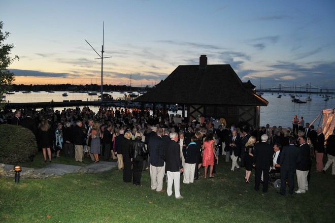 The sun sets as a crowd of more than 650 gather for the 17th America’s Cup Hall of Fame Induction Ceremony - America’s Cup Hall of Fame Induction presented by Rolex Watch USA -Photo Credit Paul Darling