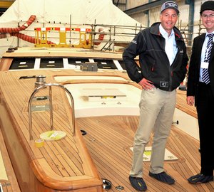 Pendennis Yachts Christopher and B105 receive rigs from New Zealand