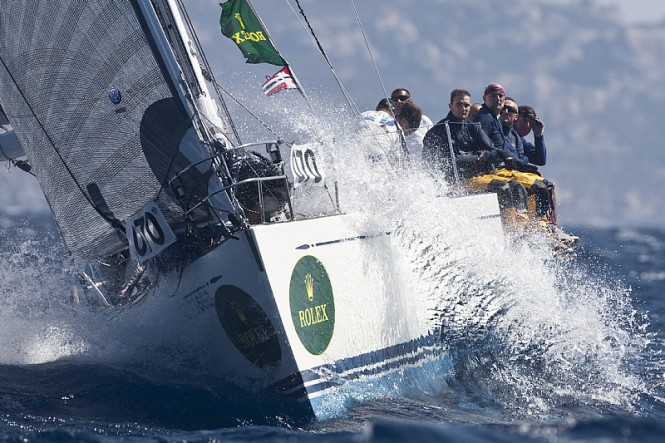 VANISH II sailing yacht at Rolex Swan Cup - Image Credit to Carlo Borlenghi