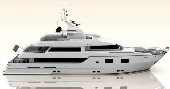 35m motor yacht Project Courage by Lübeck Yachts - Credit Lubeck Yachts