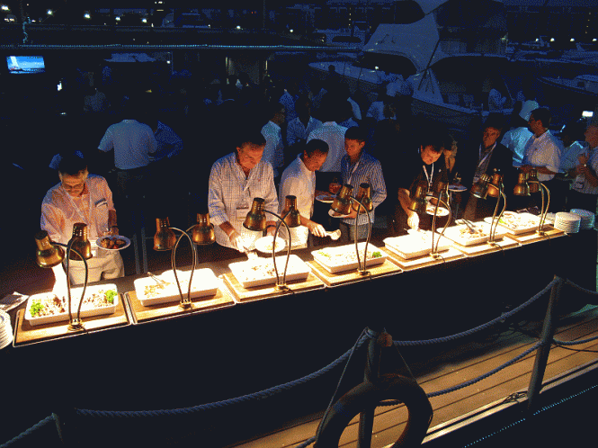 Asia Superyacht Conference cocktail reception