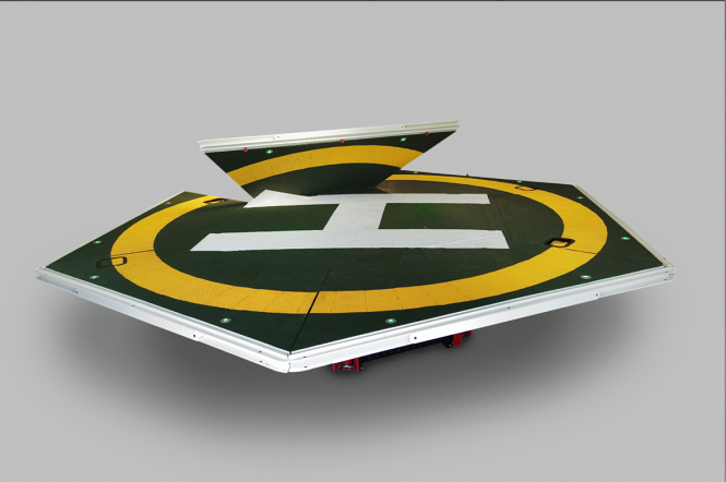 Besenzoni’s new Helybase Concept for superyachts -  Credit Besenzoni