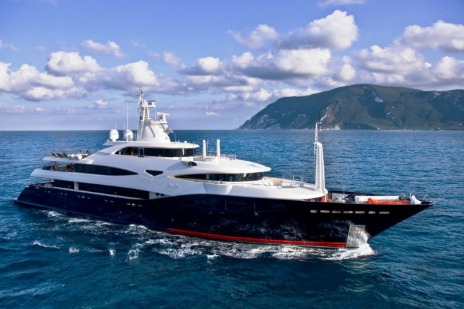CRN 60m Superyacht 'Blue Eyes' - Photo Credit Ferretti Group