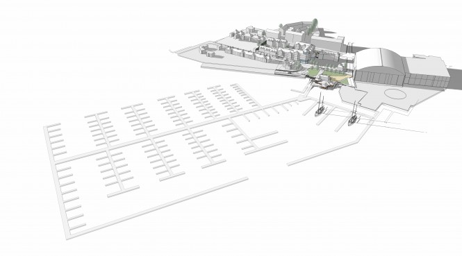 Cowes Outer Harbour Project Site Model