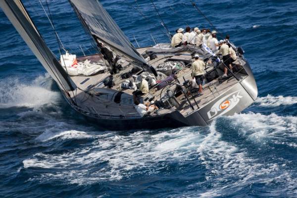 Danilo Salsi's Swan 90 DSK during the 2010 edition of the Caribbean 600 - photo Carlo Borlenghi