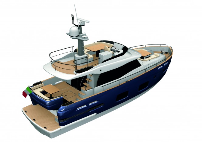 Magellano 50 Exterior - Credit Azimut Yachts