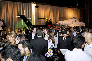 More than 500 people attended the grand opening of Ferretti's new Toys & Tools showroom in São Paulo, Brazil.