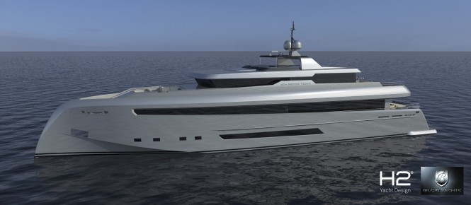 New 40m superyacht by Bilgin Yachts and H2 Yacht Design