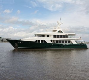 Motor yacht SEA OWL departs on delivery voyage