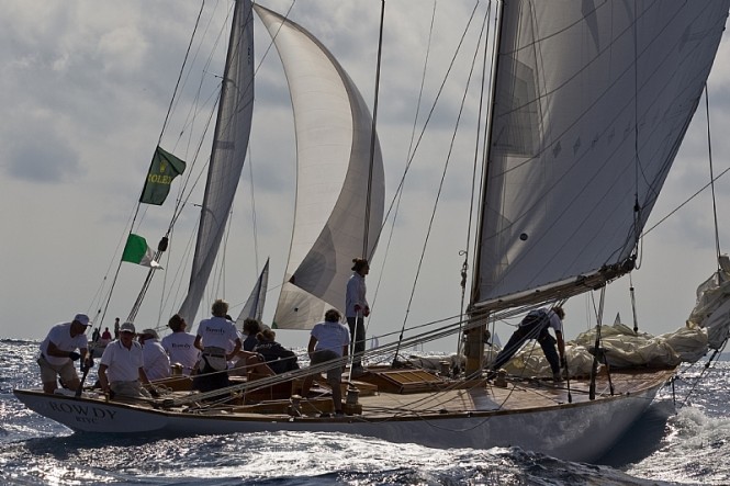 Sailing yacht ROWDY - SLOOP AURIQUE  - Photo Credit Rolex  Carlo Borlenghi