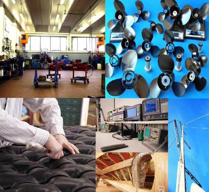 Sardinia Yacht Services (SYS) Marine Center in Olbia 