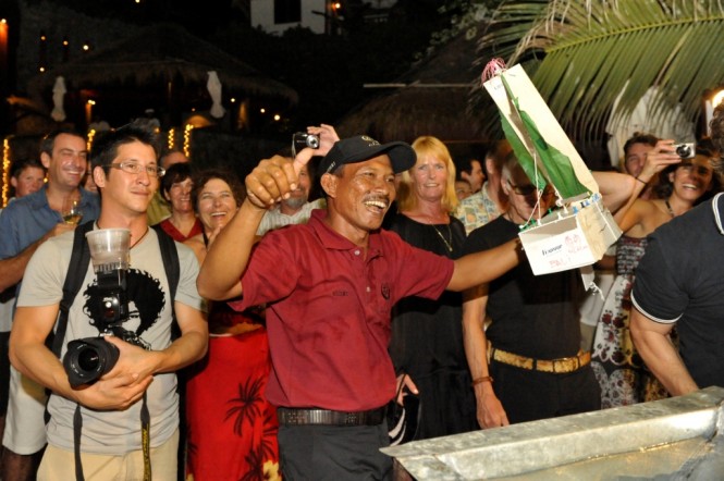 Sililona Wins Model Boat Bulding Challenge at the Asia Superyacht Rendezvous 2009