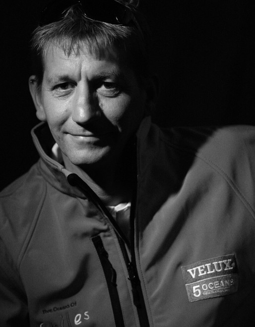 Skipper Christophe Bullens Velux 5 Oceans - Credit OnEdition 2010 Skipper Christophe Bullens Velux 5 Oceans - Credit OnEdition 2010