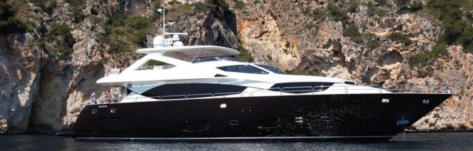 Sunseeker's 30m motor yacht - Credit Sunseeker