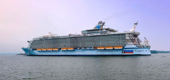 The Allure of the Seas delivered from Turku Shipyard to Royal Caribbean International