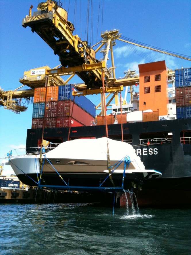 This 5000 Sport Yacht was bought sight unseen and shipped to Croatia