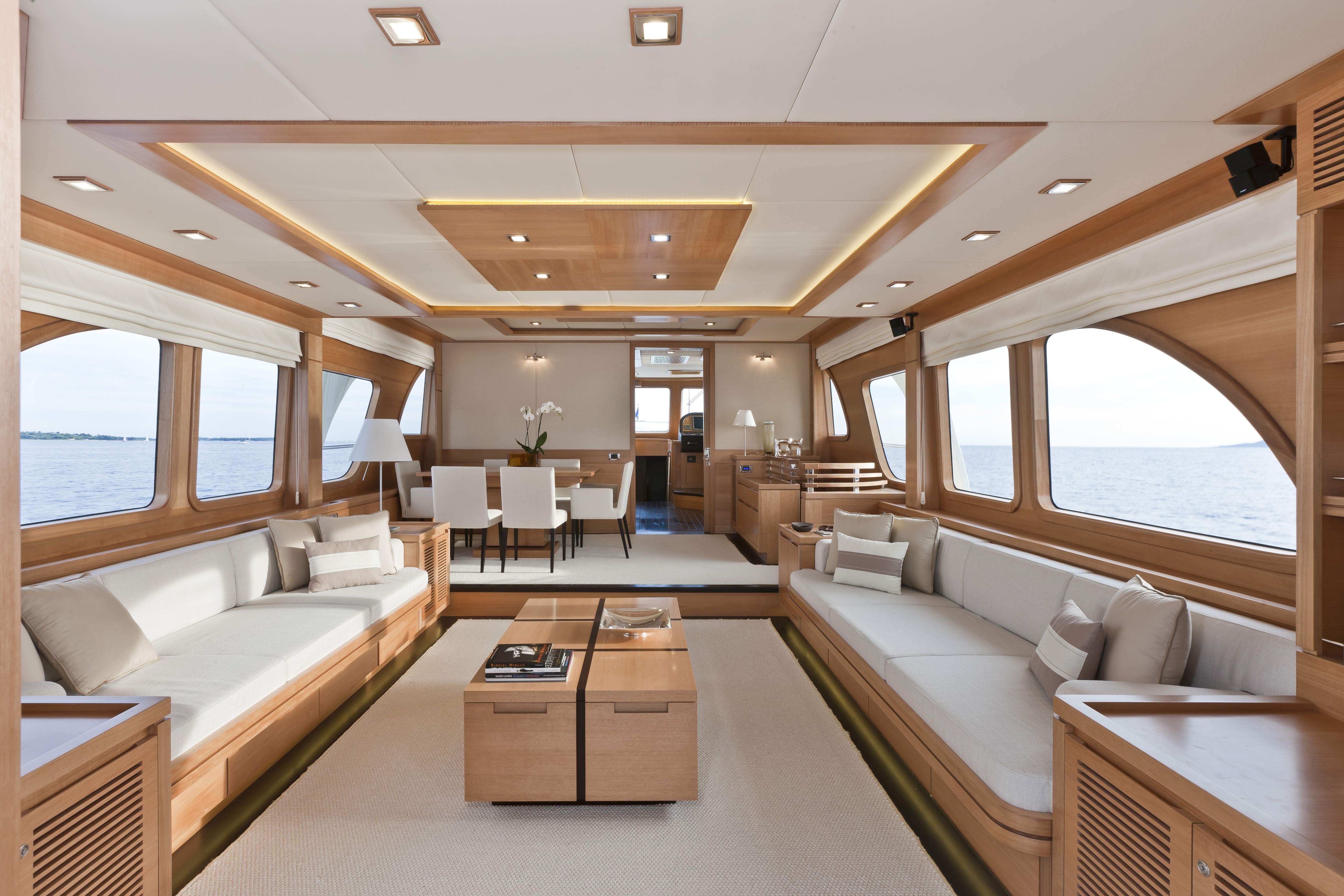 small yacht interior