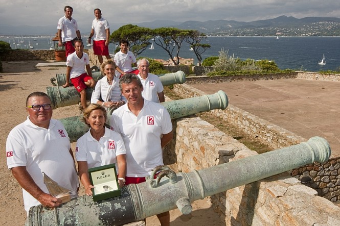 Yves-Marie Morault (Owner Ikra) and his team Photo credit Rolex Carlo Borlenghi Yves-Marie Morault (Owner Ikra) and his team Photo credit Rolex Carlo Borlenghi