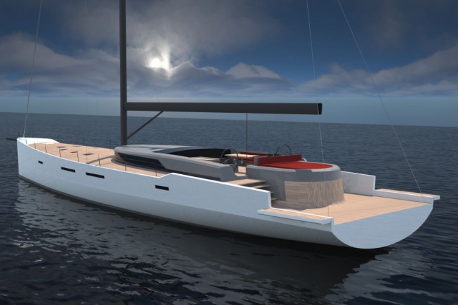 30m Sailing Yacht Anegada Cay by Cognit Design and ...