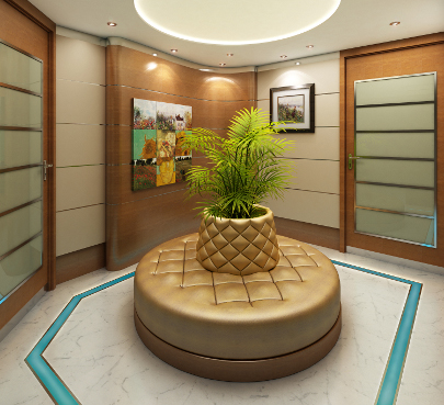 43m MY Green Concept Design Project  Guest lounge