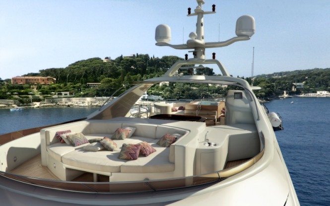 Benetti Vision 145 motor yacht Told u So Sundeck