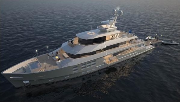 Construction begins on Explorer Superyacht Star Fish by Aquos Series & McMullen & Wing