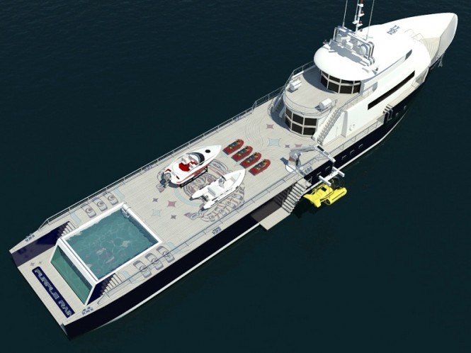 Extraordinary superyacht deck designs by Esthec®